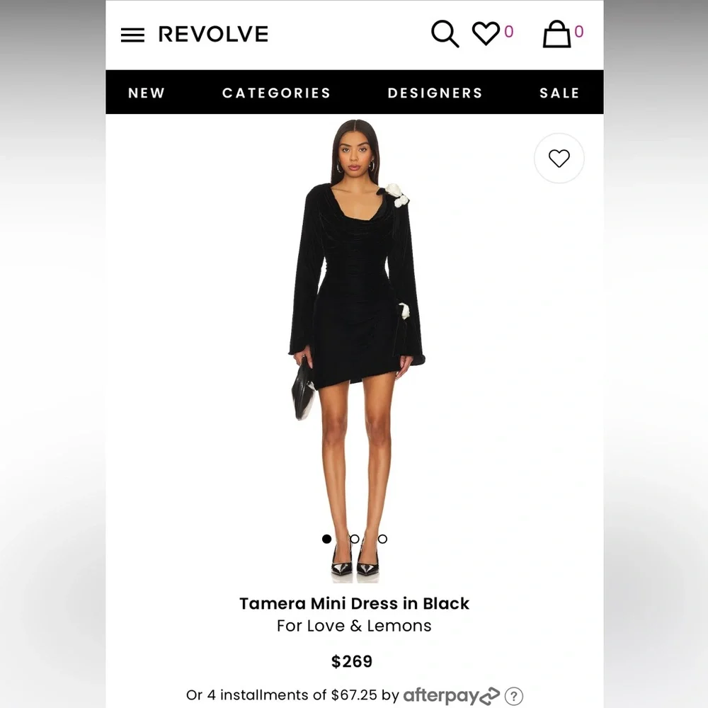 For Love and Lemons Tamera Mini Dress - Picture 5 of 7